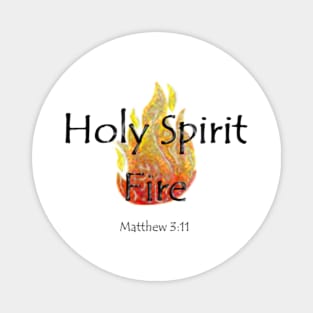 Holy Spirit Fire Magnet